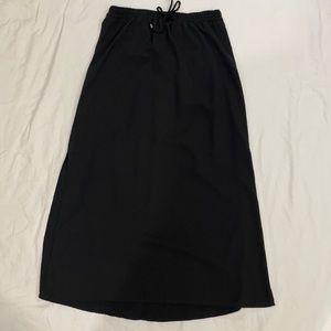 Black skirt